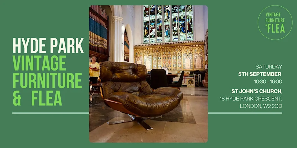 The Hyde Park Vintage Furniture & Flea Market at St John's Church