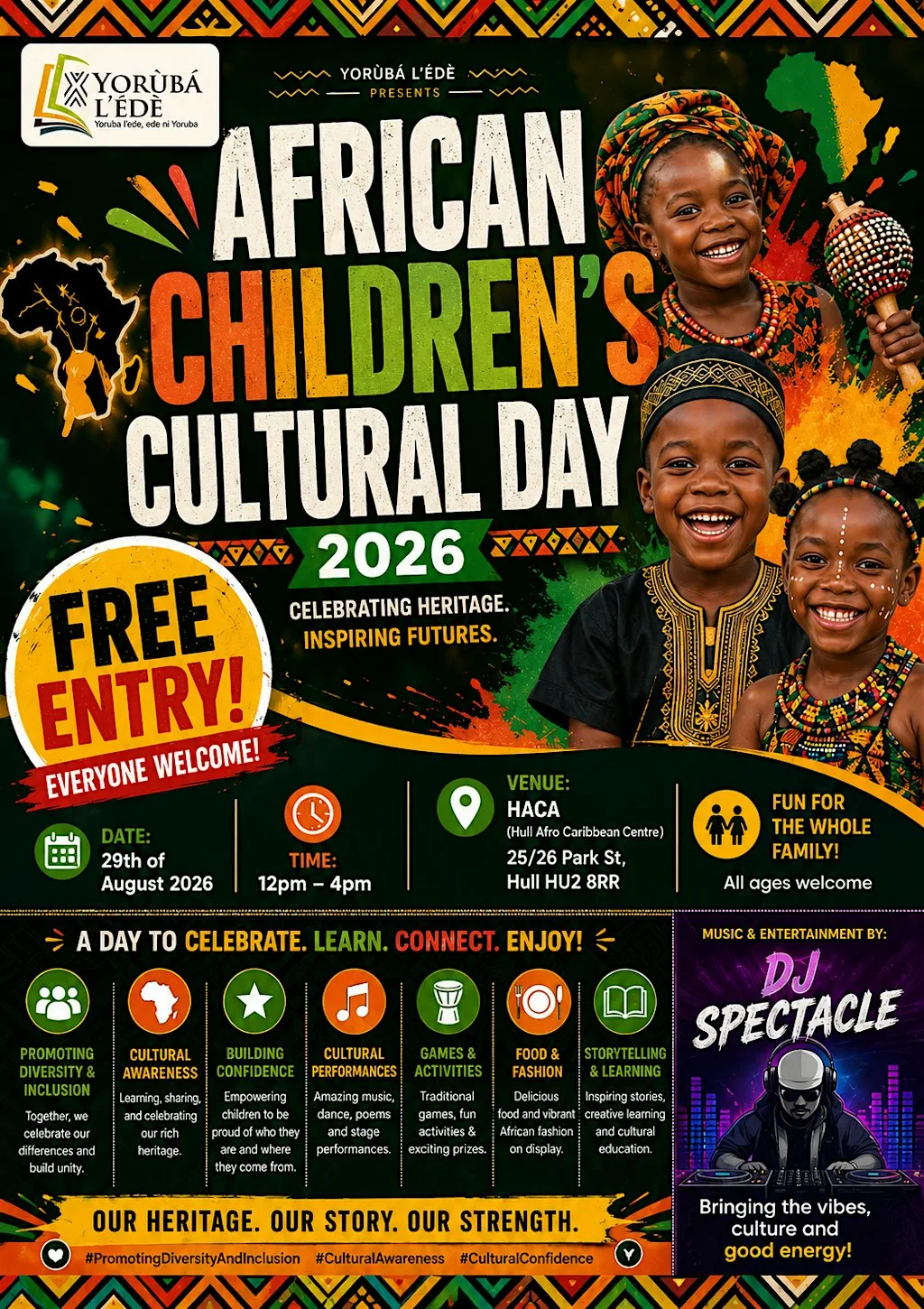 AFRICAN CHILDREN'S CULTURAL DAY