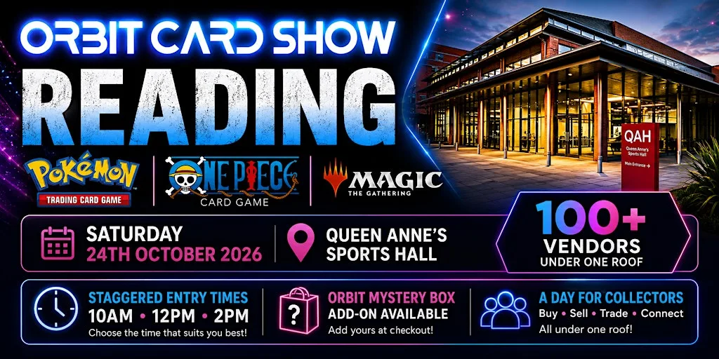 Orbit Card Show @ Queen Anne's Sports Hall - Reading at Queen Anne's School