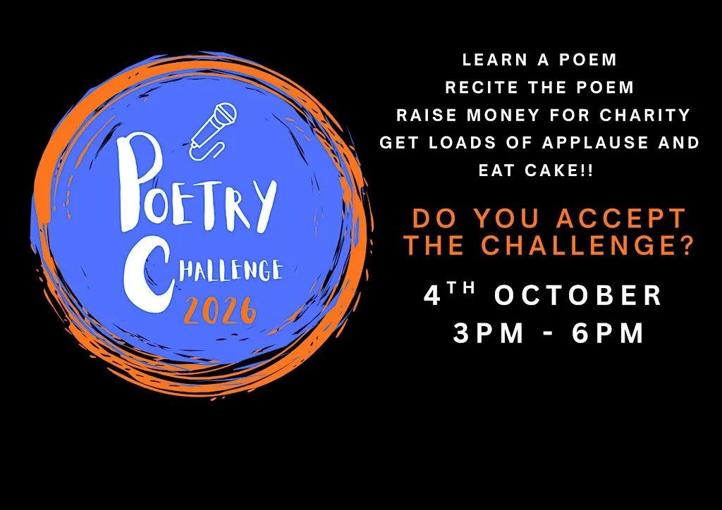 THE POETRY CHALLENGE 2026 at St Margaret's House