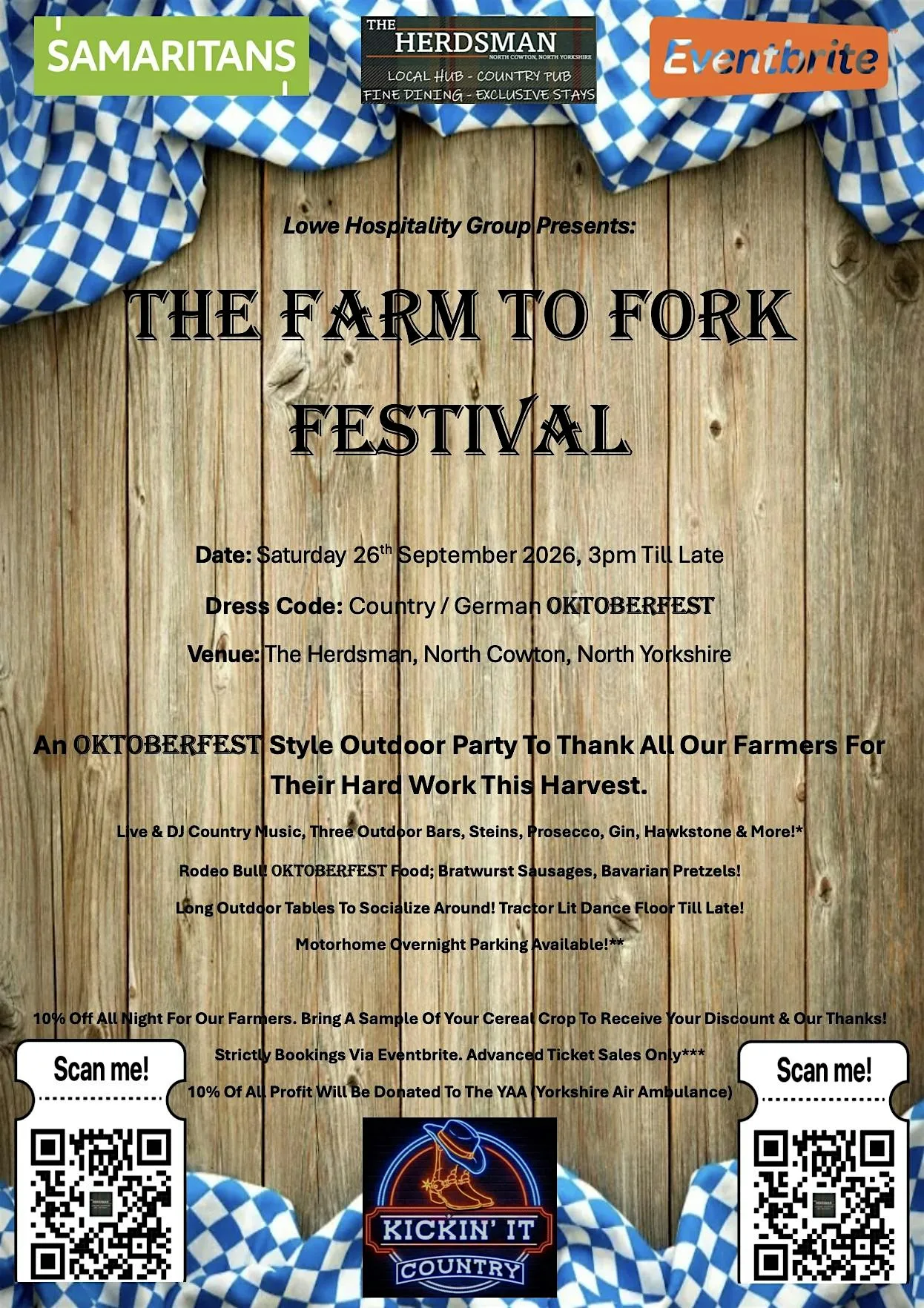 Farm To Fork 'Oktoberfest' Festival