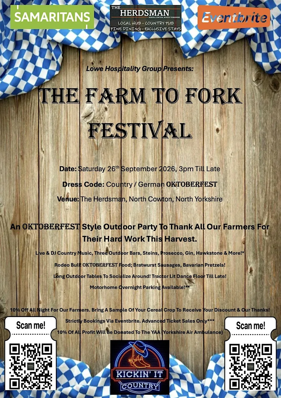 Farm To Fork 'Oktoberfest' Festival at The Herdsman