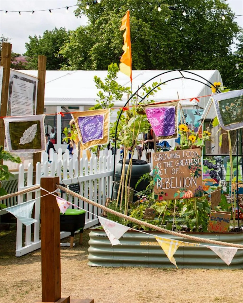 How to set up a successful community garden including our urban farm tour at Gloucestershire Heritage Hub