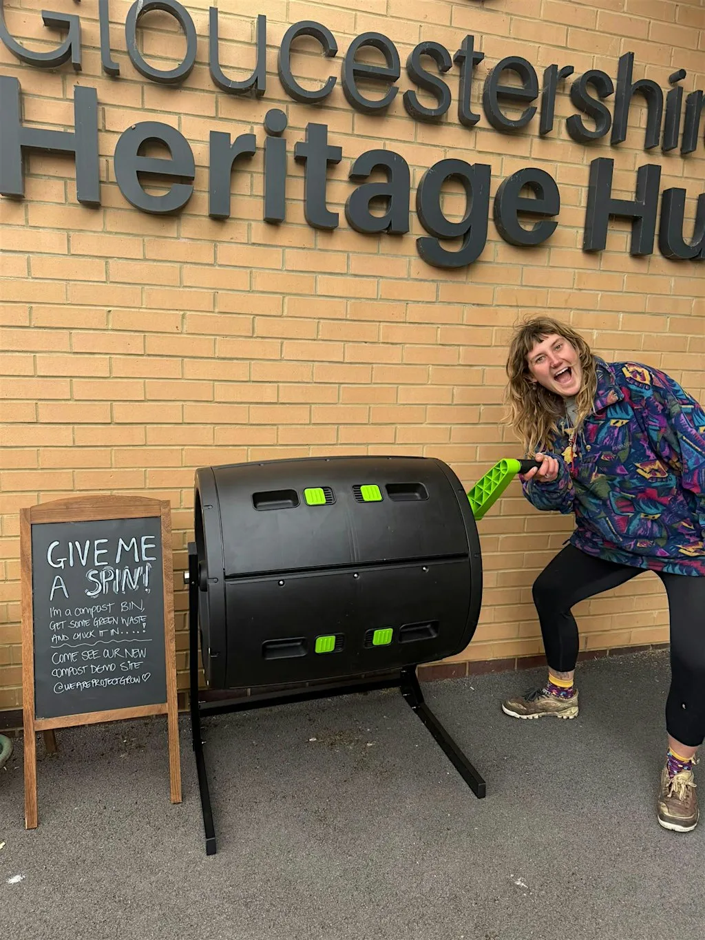 Compost workshop & demonstration site tour at Gloucestershire Heritage Hub
