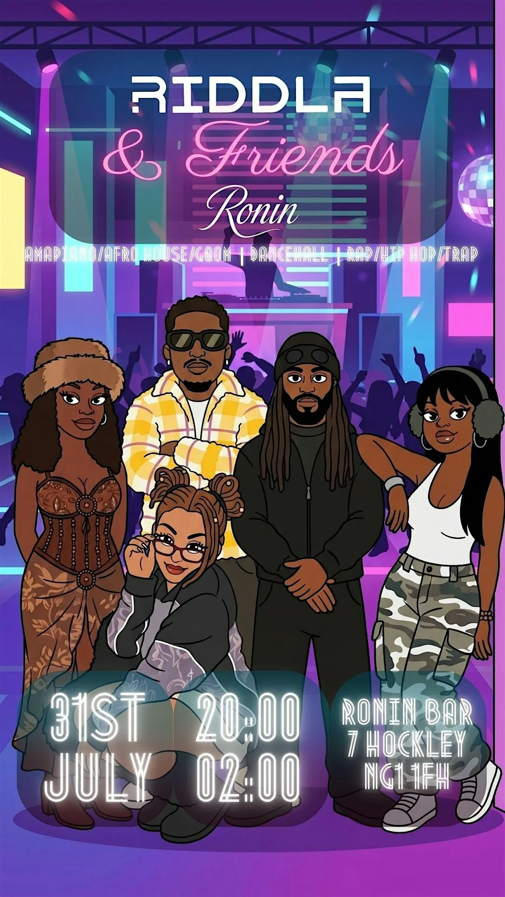 Riddla & Friends x Ronin at Ronin Bar