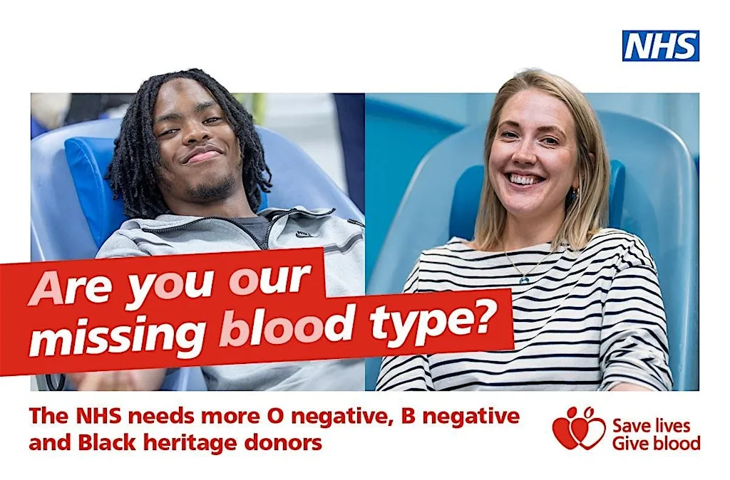 Are you our missing blood type? at Peace Gardens