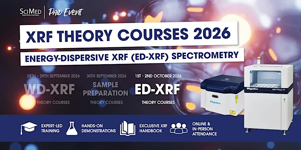 Energy-Dispersive XRF (EDXRF) Spectrometry (2 Days) at SciMed Ltd