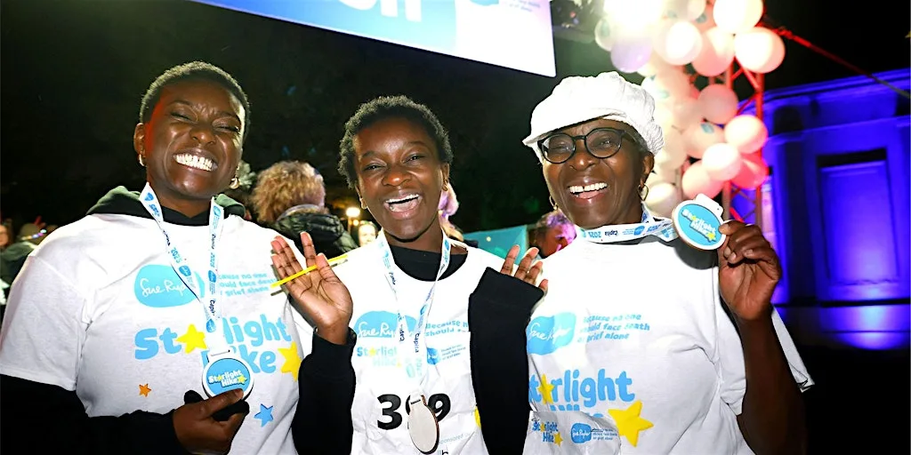 Sue Ryder Starlight Hike Bedford at Everard Meadow