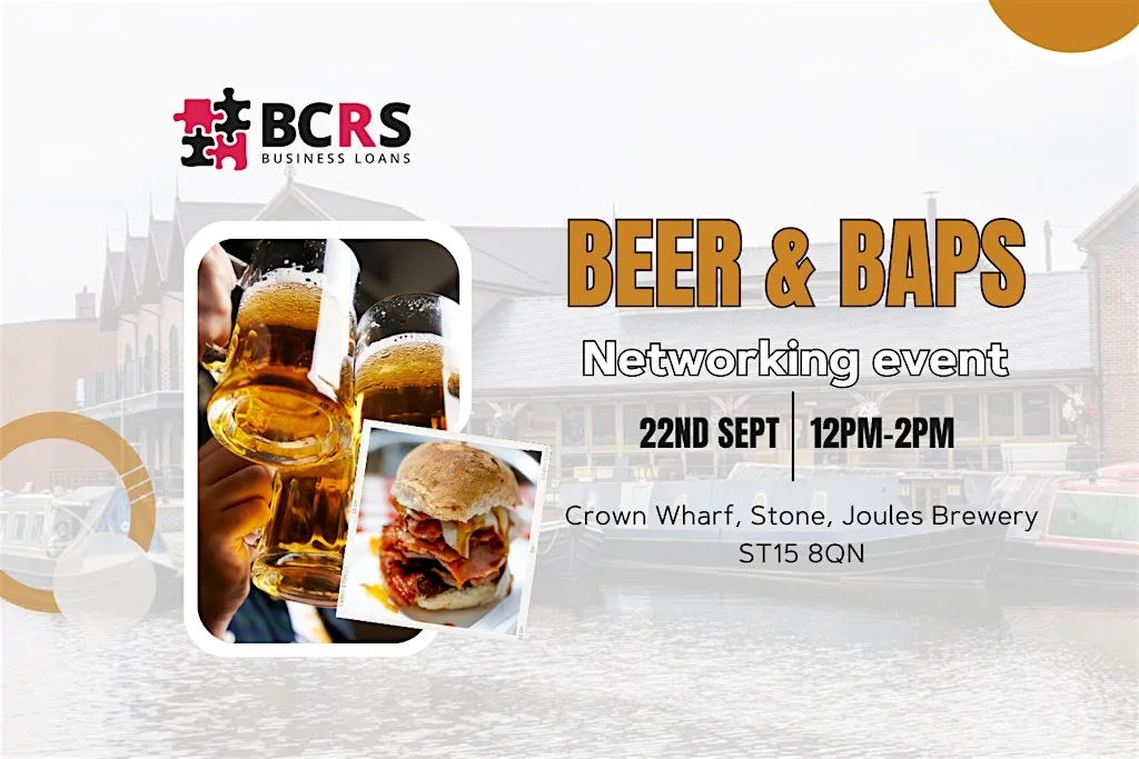 Beer and Baps with BCRS Business Loans (September - Stone)