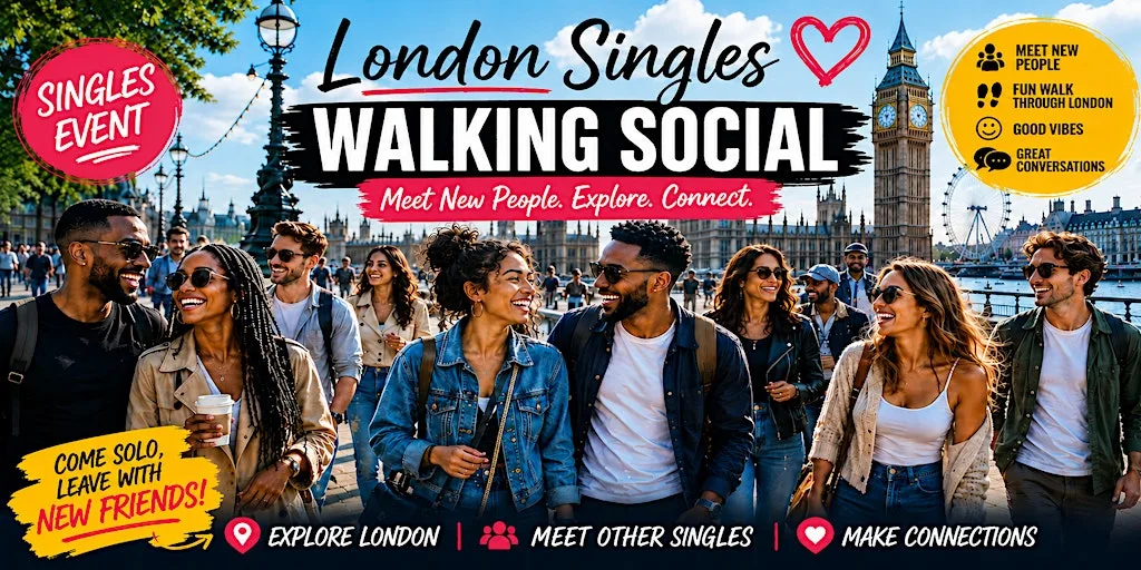 London Walk and Picnic for Single Professionals (Ages 25–45) at Black Lion Gate