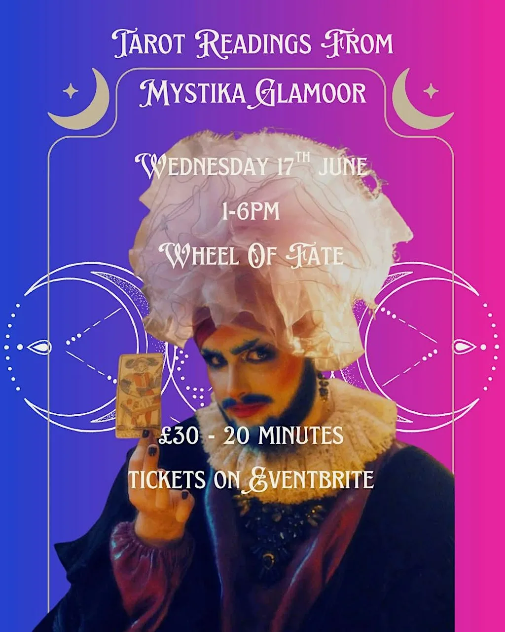 11th October Tarot With Oskar @ Wheel Of Fate at Wheel of Fate