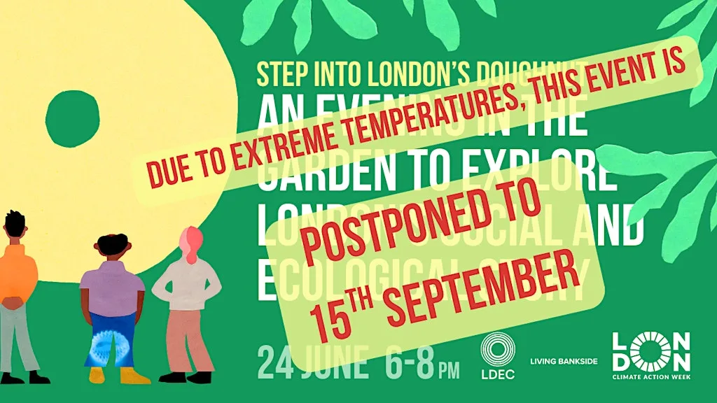 NEW DATE Evening in a garden exploring London's social & ecological story