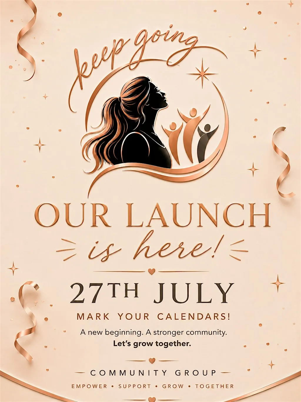 Keep going Launch at The Willows Centre