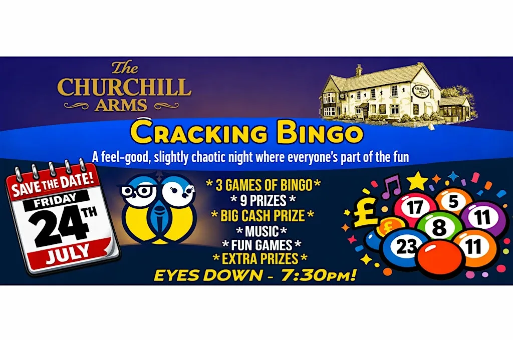 Cracking Bingo at The Churchill Arms at The Churchill Arms