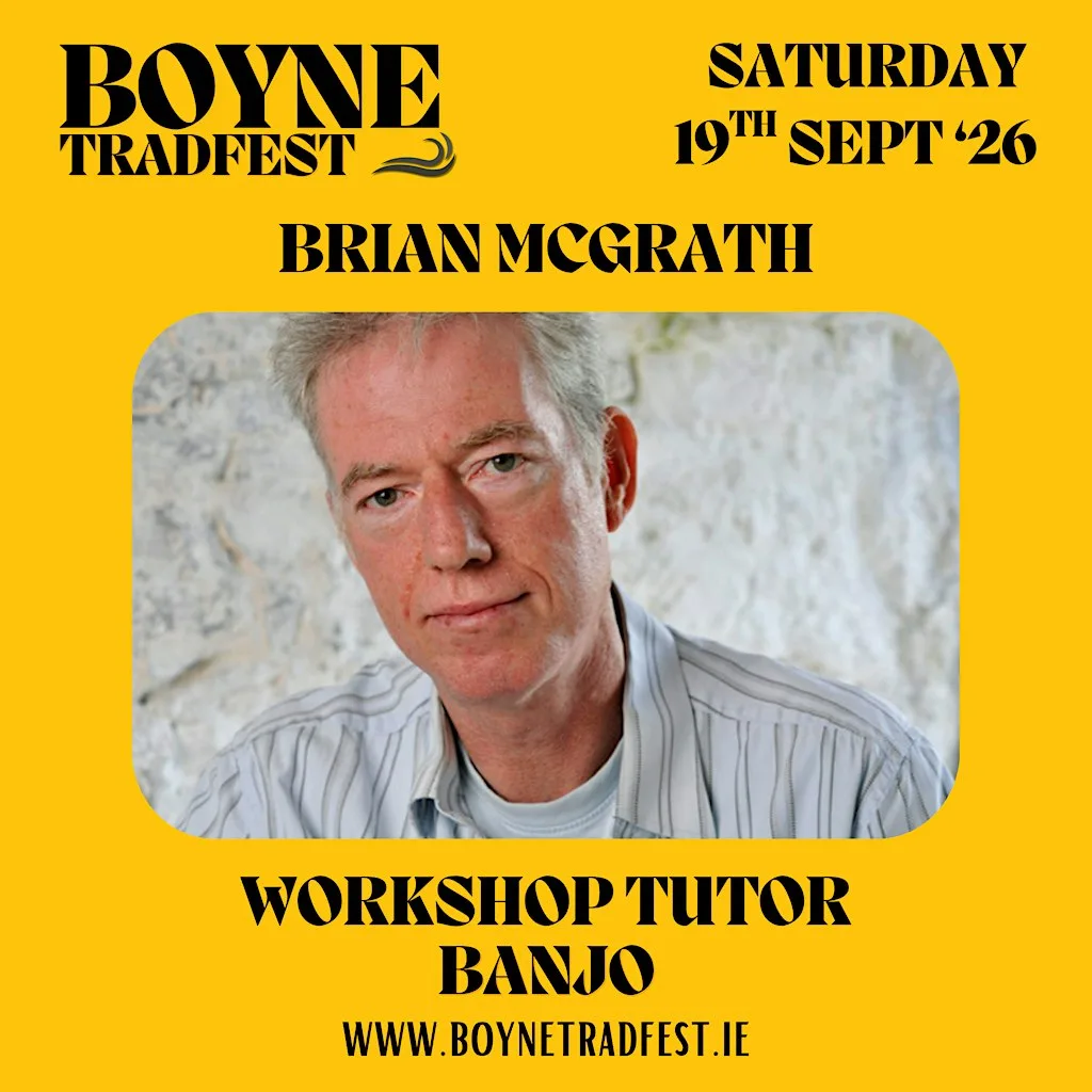 Banjo Workshop - Brian McGrath at St Oliver's Community College (A92 D766)