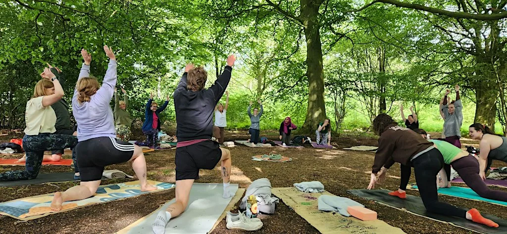 Yoga & Forest Bathing in the Woods at The Chevin