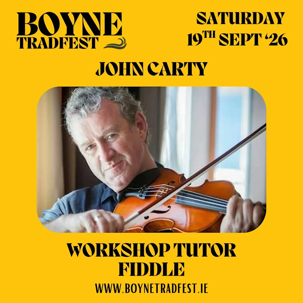 Fiddle Workshop - John Carty at St Oliver's Community College (A92 D766)