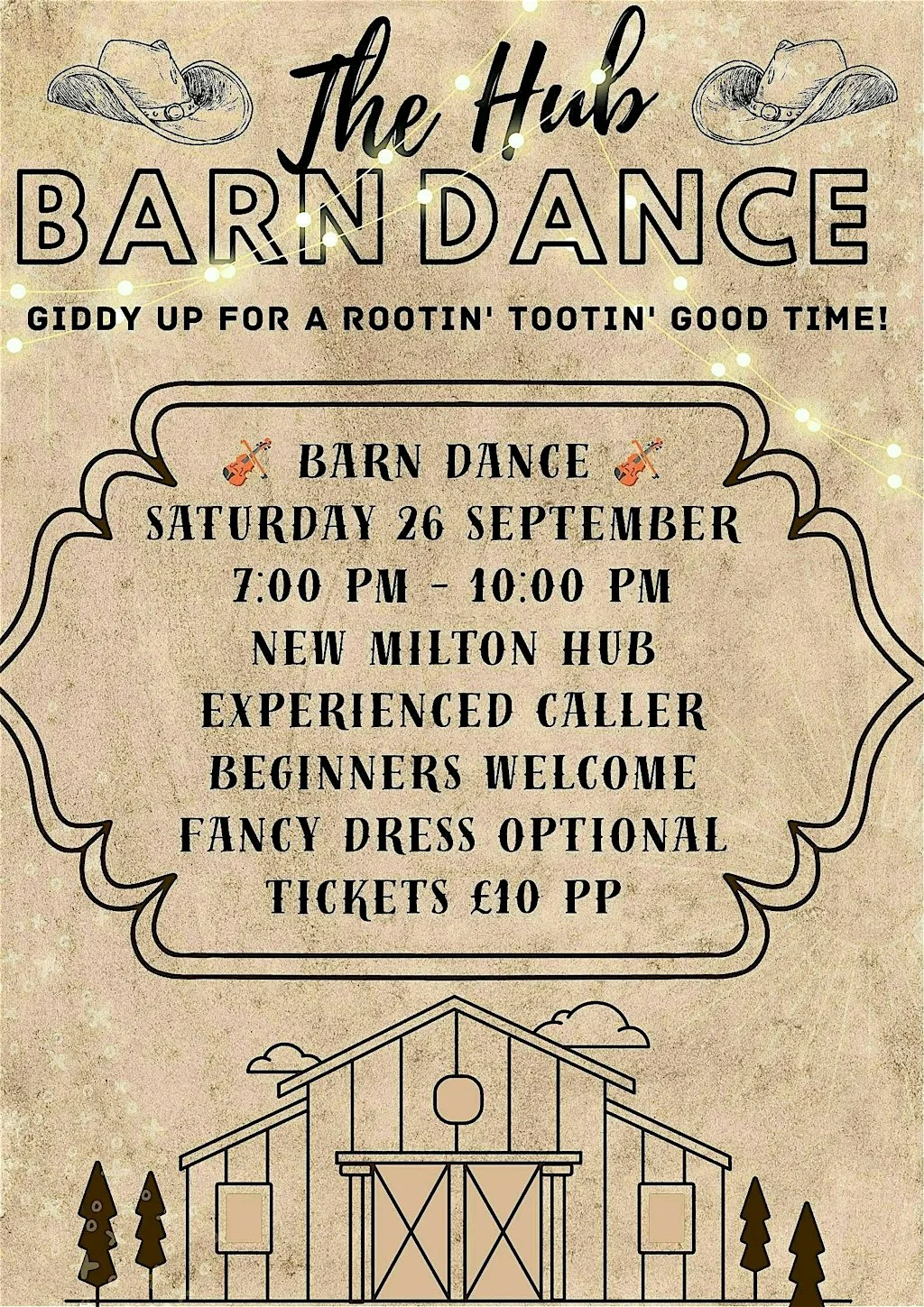 Barn Dance at New Milton Hub