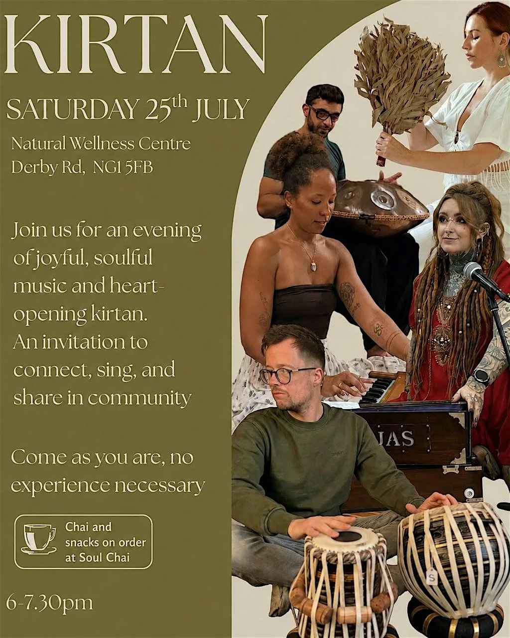 NOTTINGHOM KIRTAN EVENING at Natural Wellness Centre