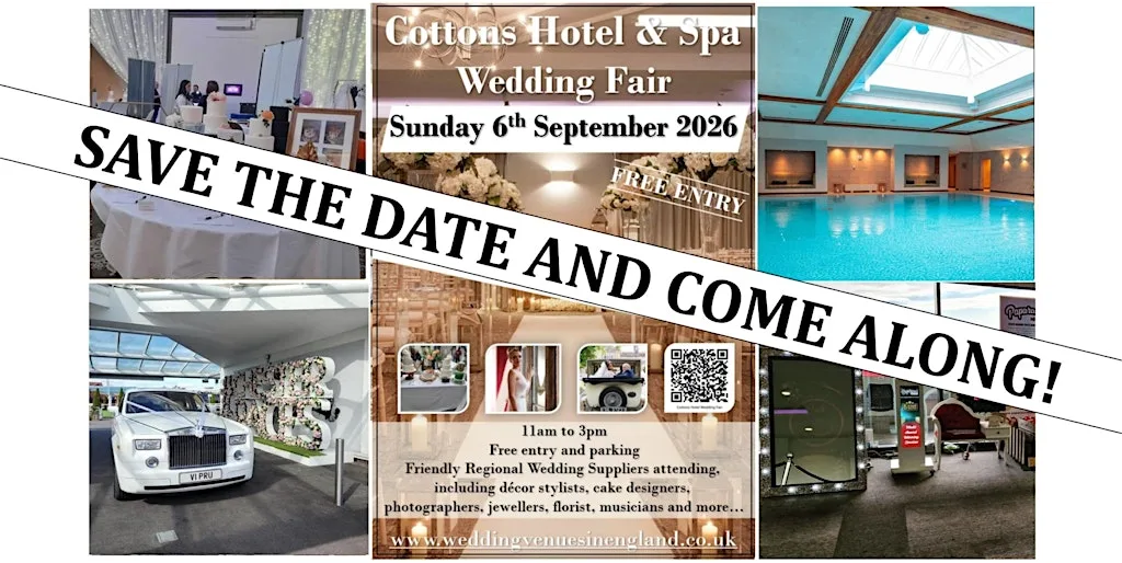 Warrington Wedding Fair at Cottons Hotel & Spa