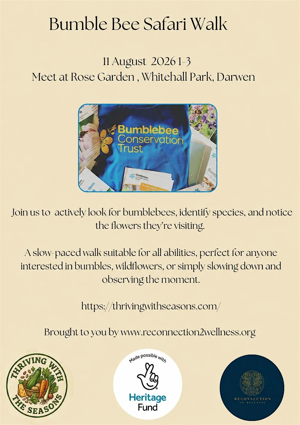 Bumble Bee Safari at Whitehall Park