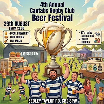 Cantabs Rugby Club Beer Festival at Cantabs RUFC