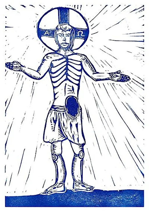 Disabled Christ Lino Print Workshop at Leicester Cathedral