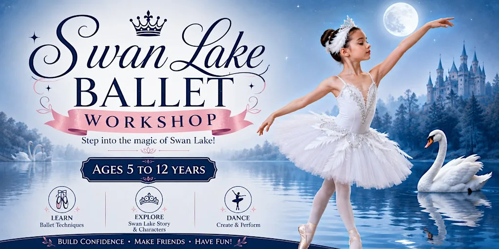 Swan Lake Ballet Workshop - Ages 5 - 12 at Hayward Performing Arts - Dance School