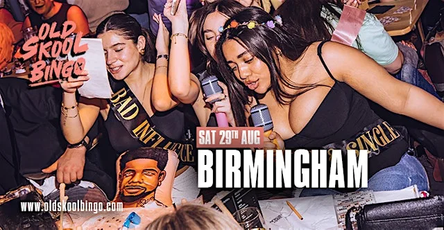 Old Skool Bingo Sat 29th August Birmingham at Sector 57