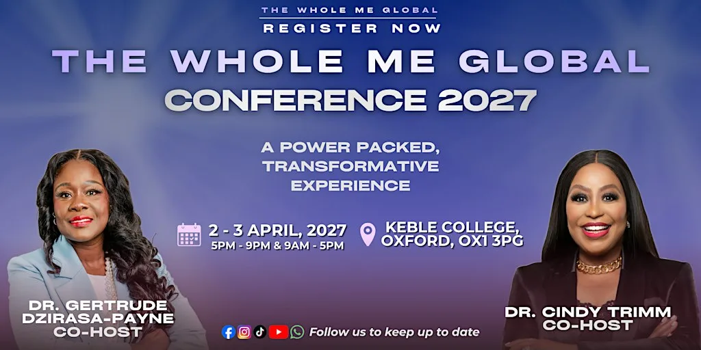 The Whole Me Global Conference 2027 at Keble College Parks Road Oxford