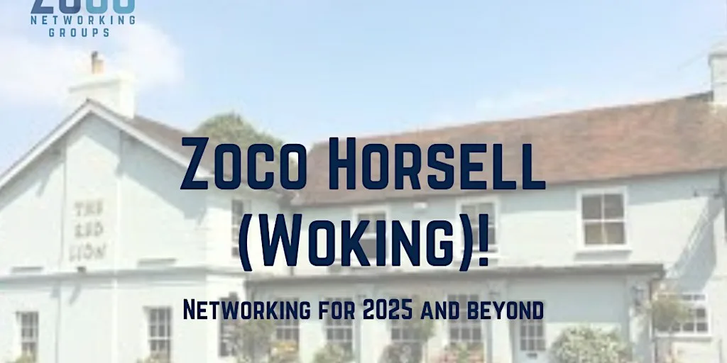 Zoco Horsell (Woking) In-Person Meeting at The Red Lion