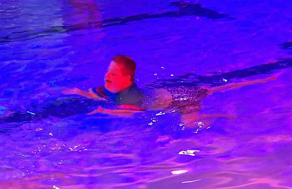 Sensory Swimming for Children with SEND at Moorways Sports Village and Water Park