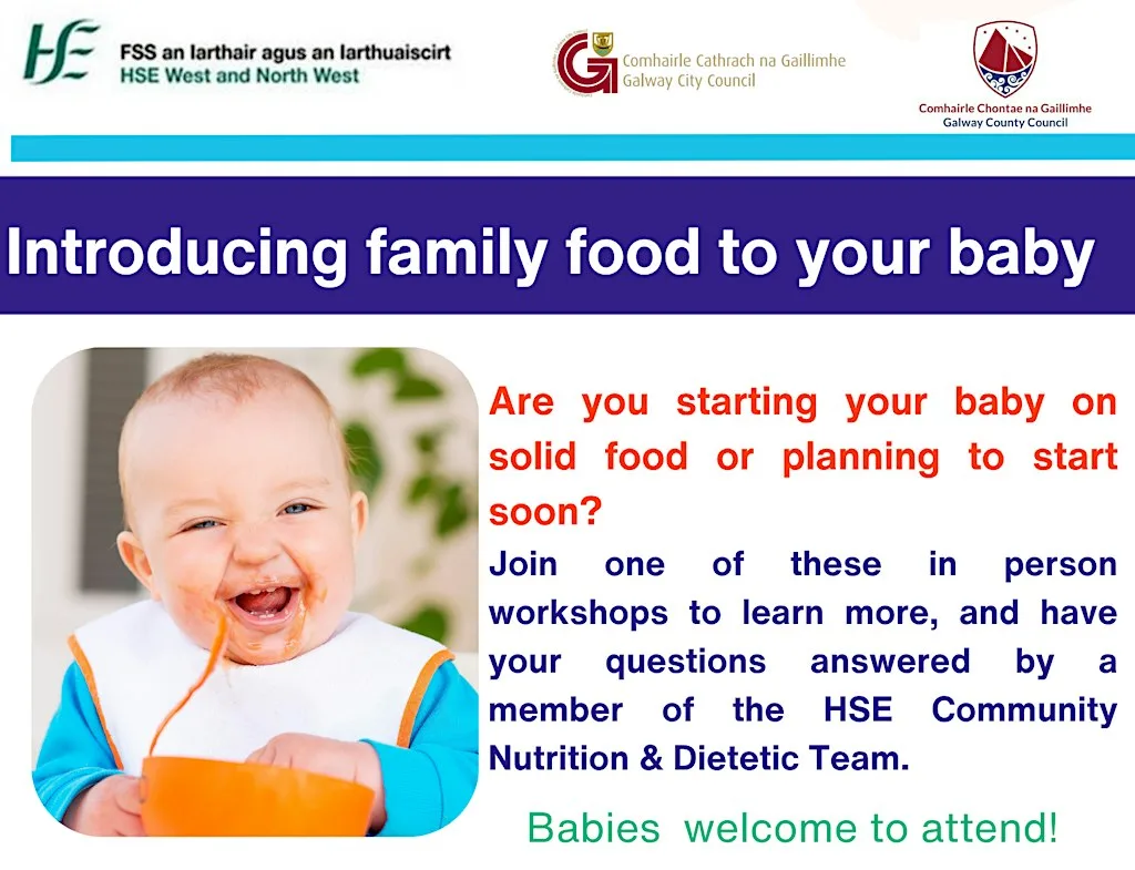 Introducing Family Food to your baby at Westside Library