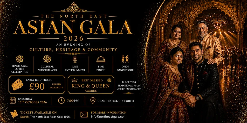 The North East Asian Gala 2026 at Grand Hotel Gosforth Park