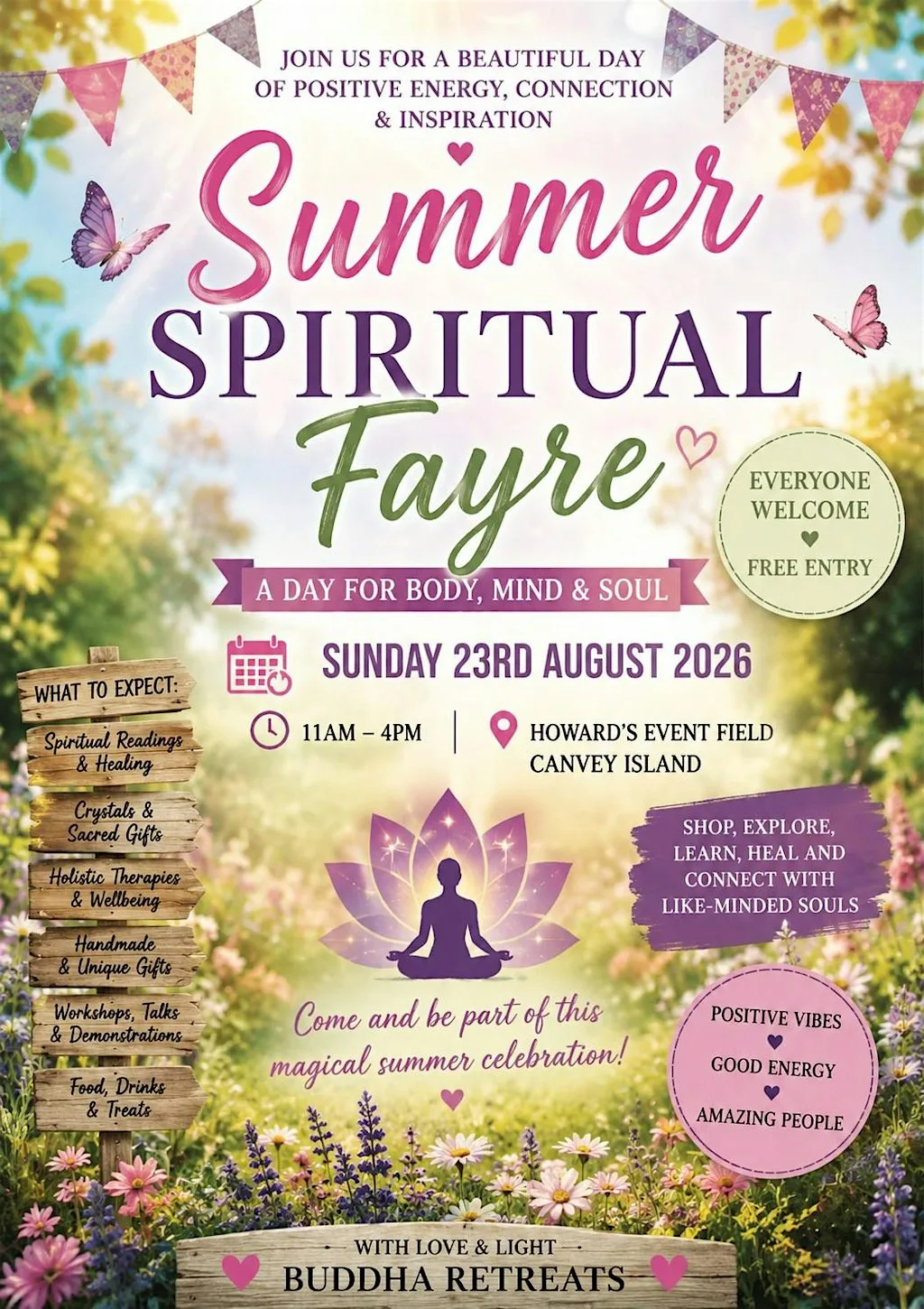 Summer Spiritual Fayre at 29 Ash Rd