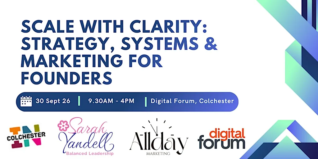 Scale with Clarity: Strategy, Systems & Marketing for Founders