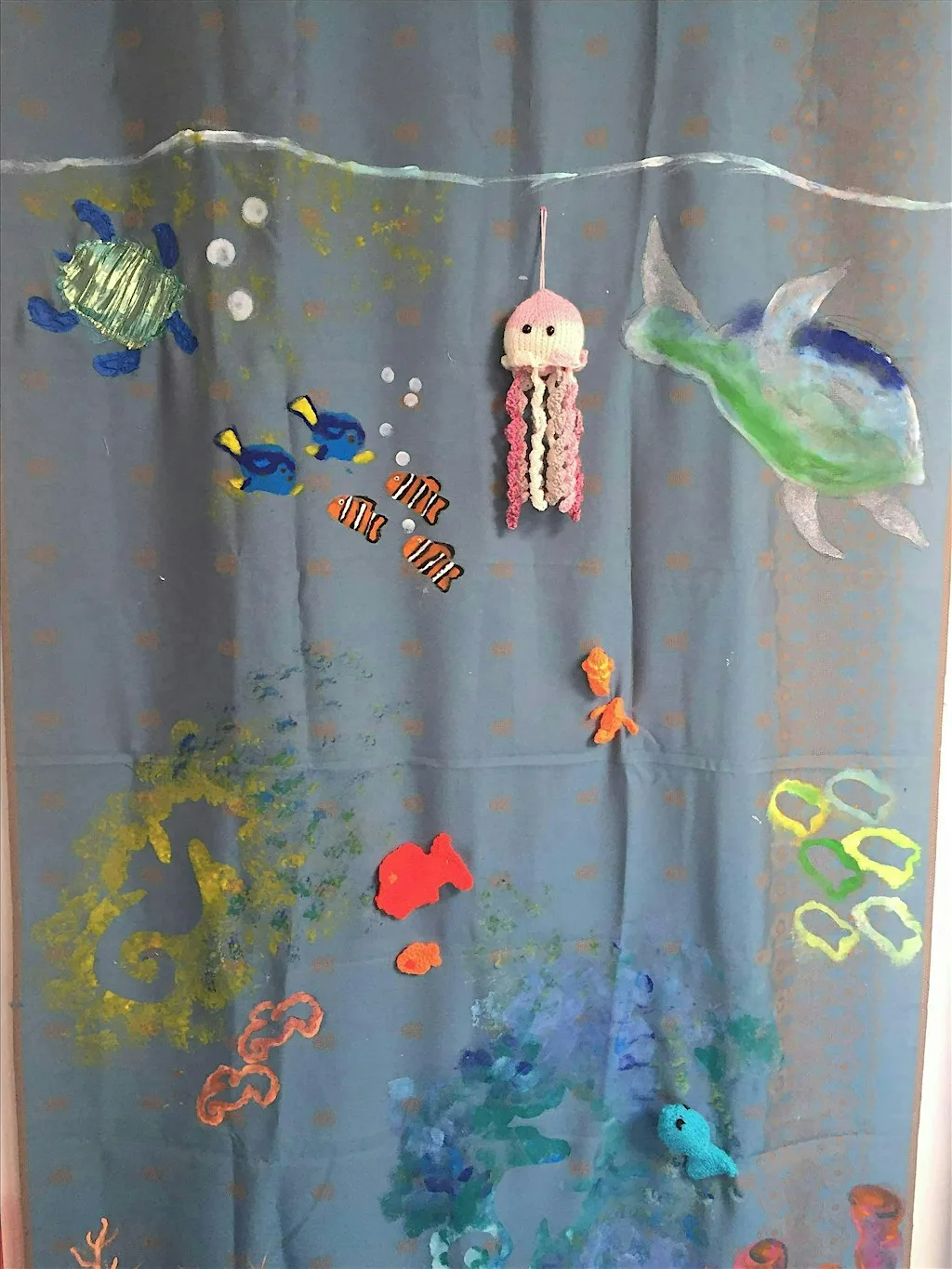Under the Sea Art with Amy our talented local artist at Alloa Hub Limited