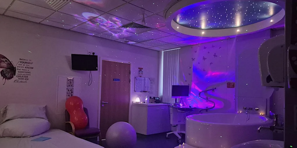 Tour of Bluebell Birth Centre - Saint Mary's at North Manchester at North Manchester General Hospital