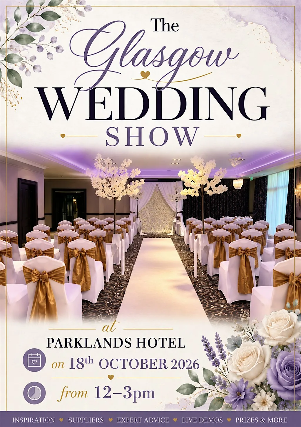 The Glasgow Wedding Show at Parklands Hotel at Parklands Hotel & Country Club