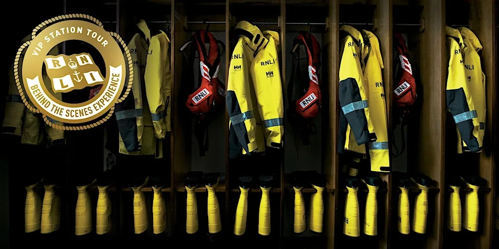RNLI St Agnes VIP Station Tour Experience at RNLI St Agnes Lifeboat Station