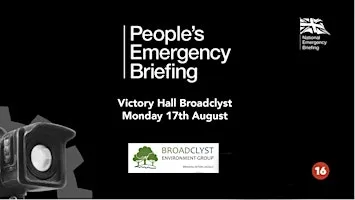 People's Emergency Briefing at Victory Hall