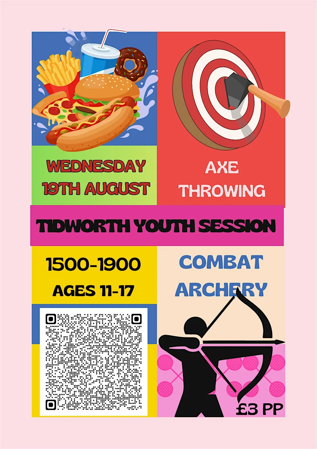 AWS Tidworth Summer Sessions - Combat Archery & Axe Throwing (Ages 11-17) at The Haven Centre