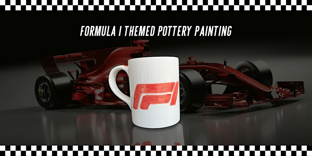 F1 Themed Pottery Painting Night at 32 Botanic Ave
