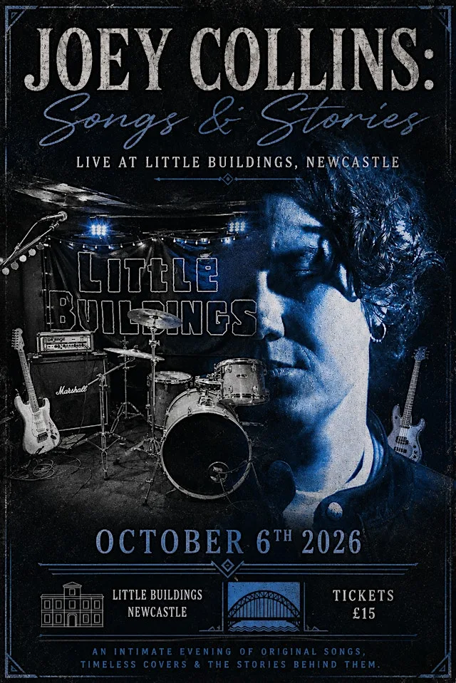 Joey Collins: Songs & Stories (Newcastle) at Little Buildings