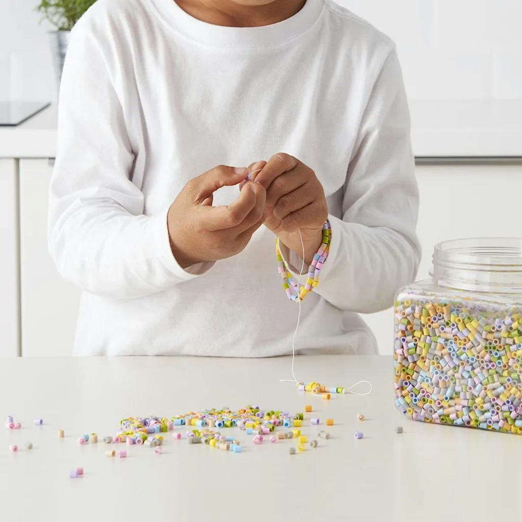 Friendship Day Bracelet Making with PLYSSA - kids at IKEA Glasgow