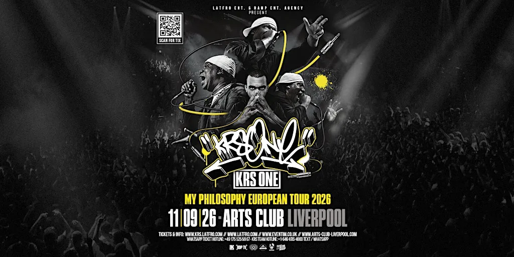 KRS One Live in Liverpool at Arts Club