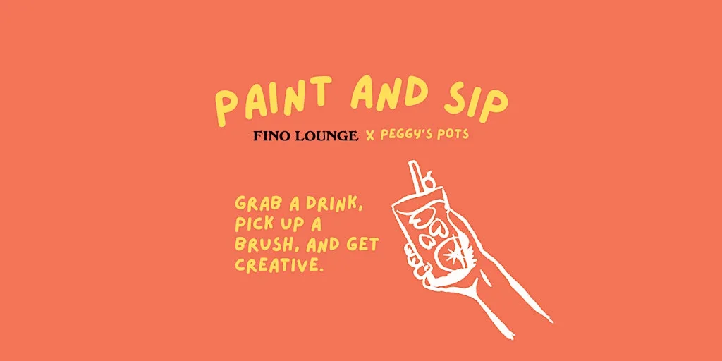 Paint and Sip at Fino Lounge at Fino Lounge