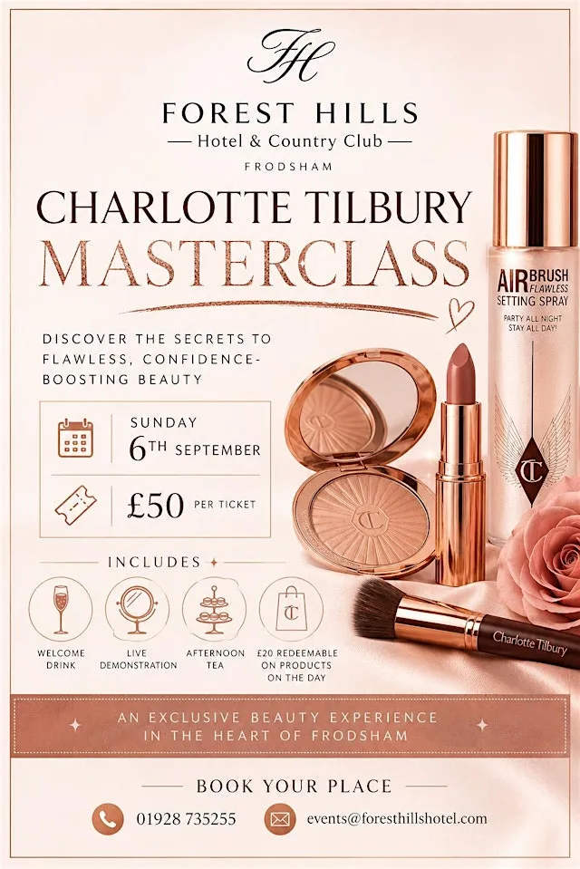 Charlotte Tilbury Masterclass at Forest Hills Hotel & Country Club