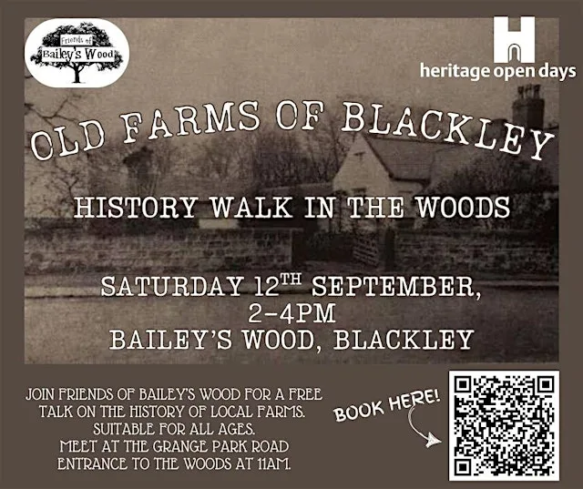 Old Farms of Blackley - History Walk in the Woods at Bailey's Wood