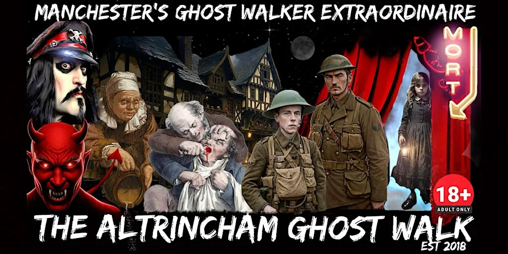 FLECKY BENNETT’S THE ALTRINCHAM GHOST WALK at The Stone Cross